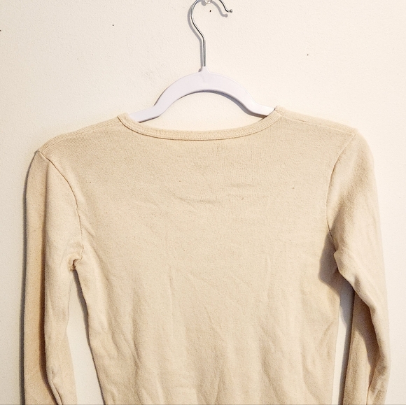 Brandy Melville | Women's John Galt Long Sleeve Thermal Tee (Size Medium) - Picture 6 of 8